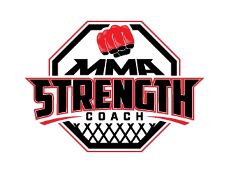 MMA STRENGTH COACH logo design by jaize