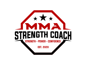 MMA STRENGTH COACH logo design by done