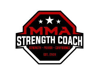 MMA STRENGTH COACH logo design by done