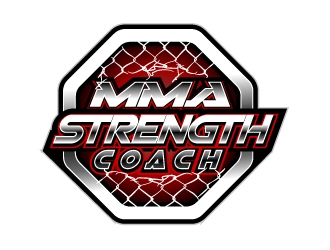 MMA STRENGTH COACH logo design by aRBy