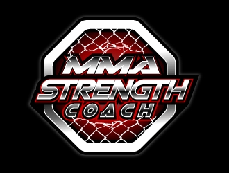 MMA STRENGTH COACH logo design by aRBy