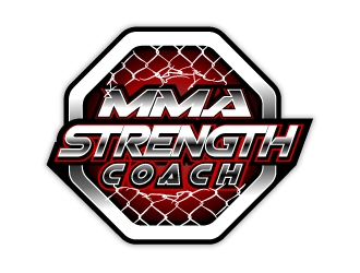 MMA STRENGTH COACH logo design by aRBy