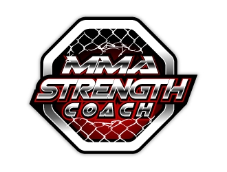 MMA STRENGTH COACH logo design by aRBy