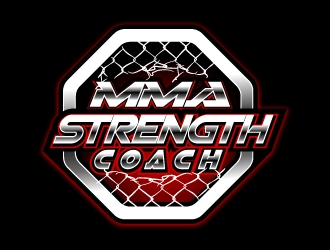 MMA STRENGTH COACH logo design by aRBy