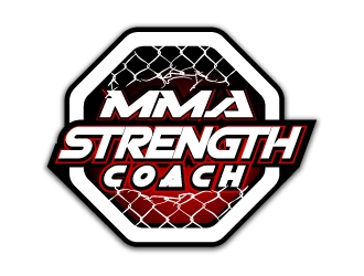 MMA STRENGTH COACH logo design by aRBy