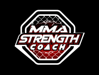 MMA STRENGTH COACH logo design by aRBy