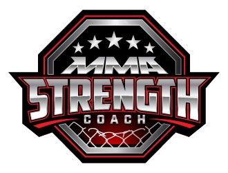 MMA STRENGTH COACH logo design by jaize