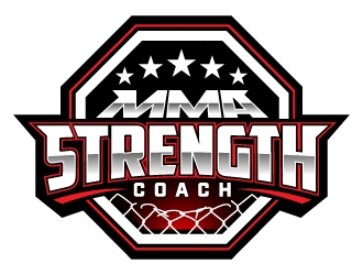 MMA STRENGTH COACH logo design by jaize