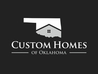 Custom Homes of Oklahoma  logo design by langitBiru