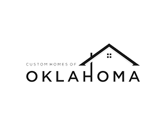 Custom Homes of Oklahoma  logo design by blackcane