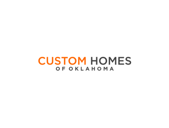 Custom Homes of Oklahoma  logo design by bricton