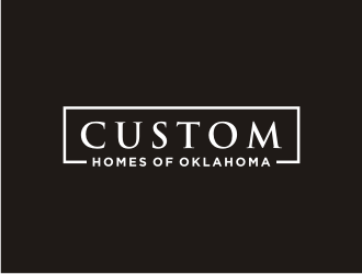 Custom Homes of Oklahoma  logo design by bricton