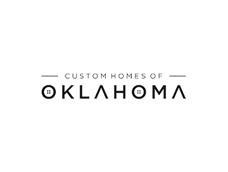 Custom Homes of Oklahoma  logo design by blackcane