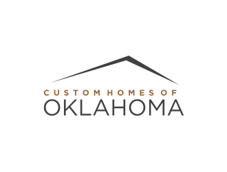 Custom Homes of Oklahoma  logo design by bricton