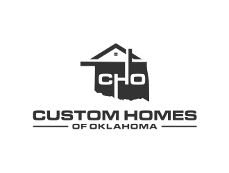 Custom Homes of Oklahoma  logo design by Gravity