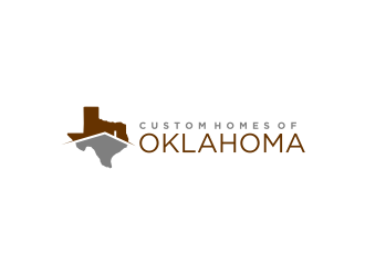 Custom Homes of Oklahoma  logo design by bricton