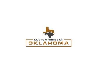 Custom Homes of Oklahoma  logo design by bricton