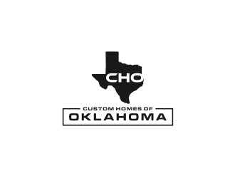 Custom Homes of Oklahoma  logo design by bricton