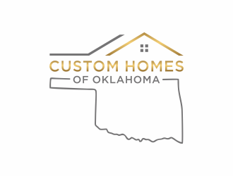 Custom Homes of Oklahoma  logo design by checx