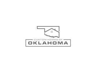 Custom Homes of Oklahoma  logo design by bricton