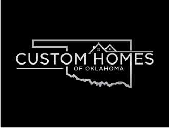 Custom Homes of Oklahoma  logo design by Barkah