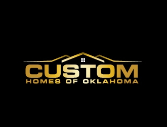 Custom Homes of Oklahoma  logo design by AamirKhan