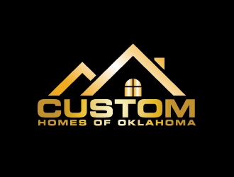 Custom Homes of Oklahoma  logo design by AamirKhan