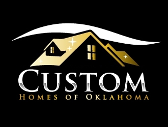 Custom Homes of Oklahoma  logo design by AamirKhan