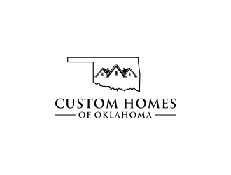 Custom Homes of Oklahoma  logo design by kaylee