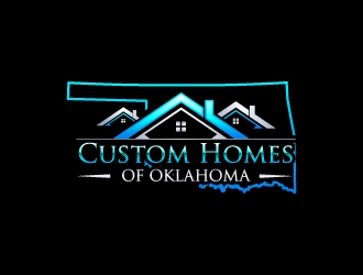 Custom Homes of Oklahoma  logo design by uttam