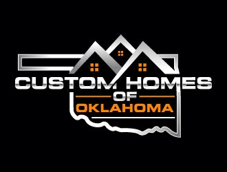 Custom Homes of Oklahoma  logo design by Suvendu