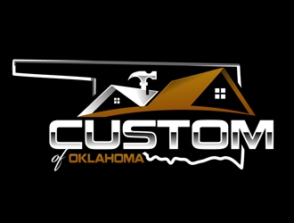 Custom Homes of Oklahoma  logo design by DreamLogoDesign