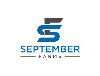 September Farms logo design by bomie