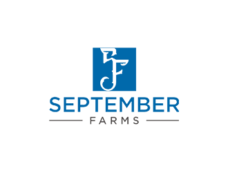 September Farms logo design by bomie