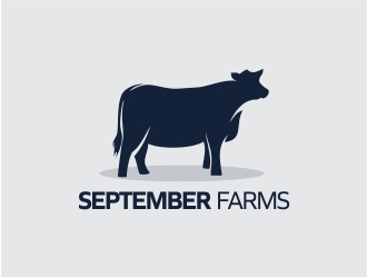 September Farms logo design by Alfatih05