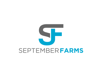 September Farms logo design by Shina