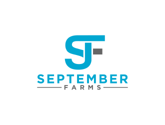 September Farms logo design by Shina