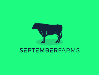 September Farms logo design by BlessedArt