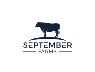 September Farms logo design by BlessedArt