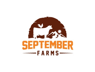 September Farms logo design by zinnia