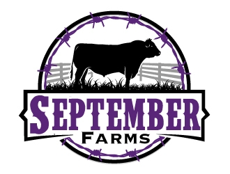 September Farms logo design by AamirKhan