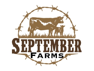 September Farms logo design by AamirKhan