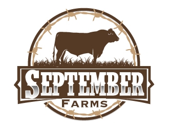 September Farms logo design by AamirKhan