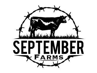 September Farms logo design by AamirKhan