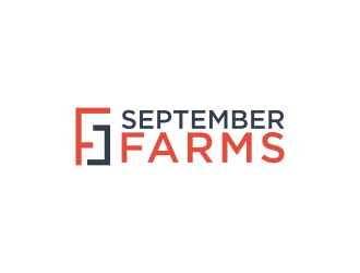 September Farms logo design by goblin