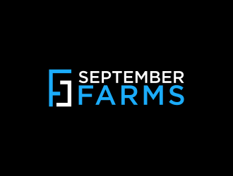 September Farms logo design by goblin