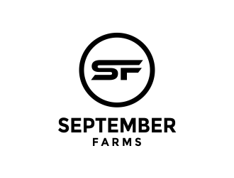 September Farms logo design by aldesign