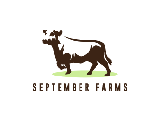 September Farms logo design by nona