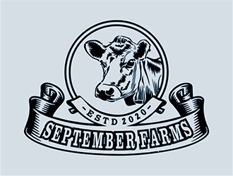 September Farms logo design by MCXL