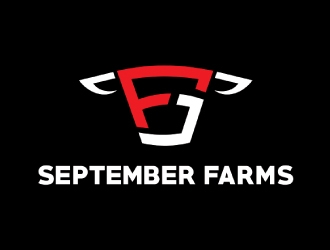 September Farms logo design by MonkDesign